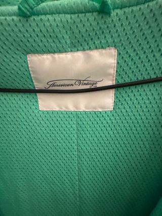 Impermeabile imbottito Americana Vintage verde