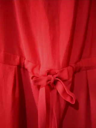 Mono corto rojo mujer