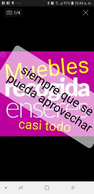 Recogida totalmente gratuita