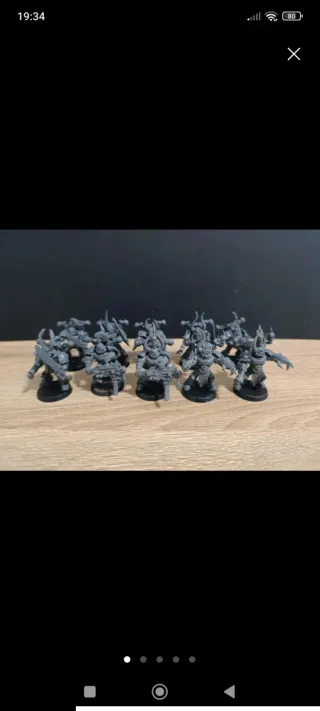 Lote Warhammer Caos reservado 4 anuncios