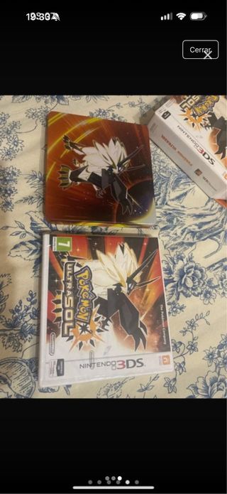 Pokemon Ultrasole Steelbook sigillato Nintendo 3DS