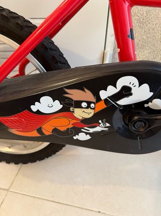 Bicicleta infantil B'twin 16 roja