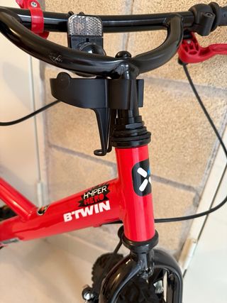 Bicicleta infantil B'twin 16 roja