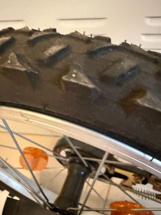 Bicicleta infantil B'twin 16 roja