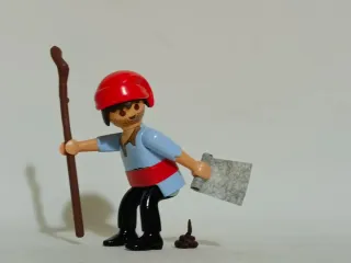 Playmobil Caganer para Belén