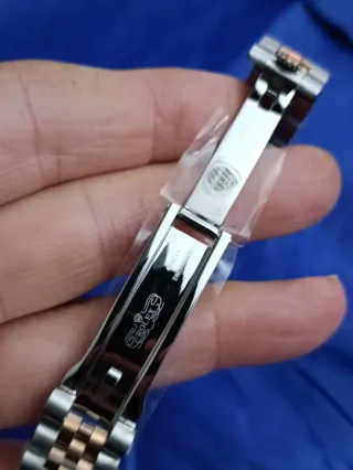 Correa de reloj Rolex Plata