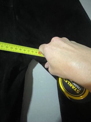 Cazadora ante negra Mango hombre Talla XL