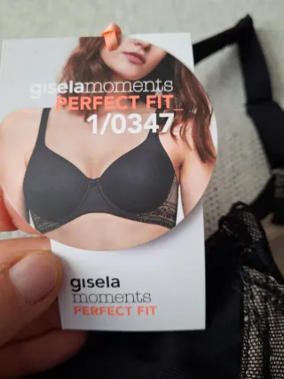 Sujetador Gisela encaje negro