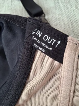 Sujetador Gisela encaje negro