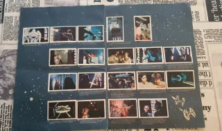 Album cromos di Star Wars La Guerra delle Galassie