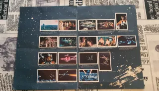 Album cromos di Star Wars La Guerra delle Galassie
