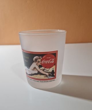 Bicchiere Coca Cola vintage anni 90
