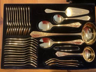 Set di posate Solingen 70 pezzi oro