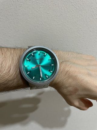 Reloj Swatch Big Bold Aqua Shimmer