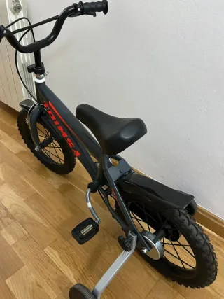 Bicicleta infantil con ruedines Toimsa