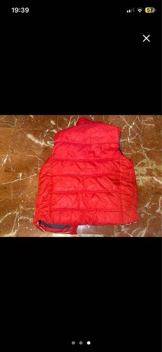 Chaleco Zara Kids Rojo