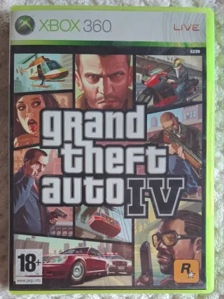 Juego Xbox 360 Grand Theft Auto IV