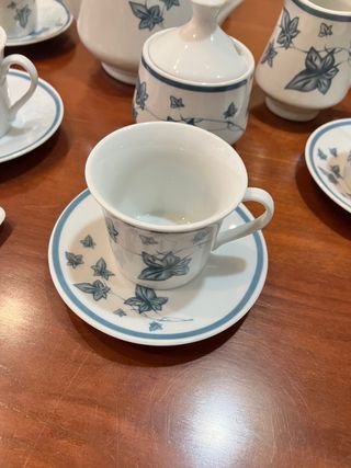 Set da caffè in porcellana