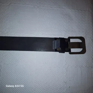 Cinturón G-Star RAW Negro Hebilla Dorada