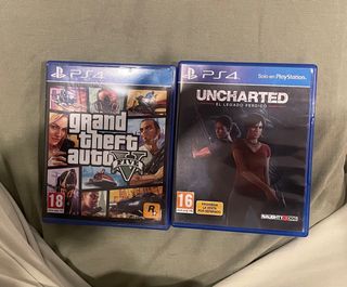 2 Giochi PS4: GTA V e Uncharted Il Legado Perduto