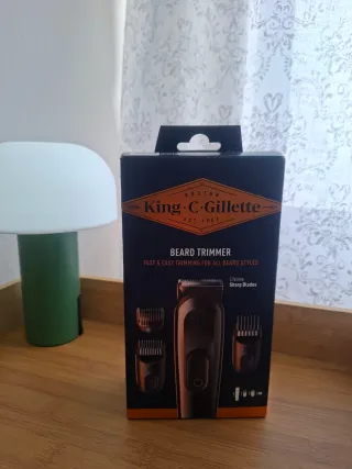 King C. Gillette Beard Trimmer Marrón