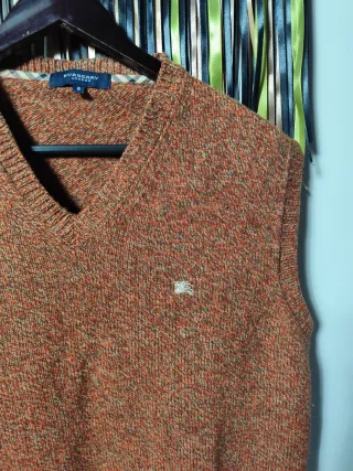 Chaleco Burberry Lana multicolor Talla XL