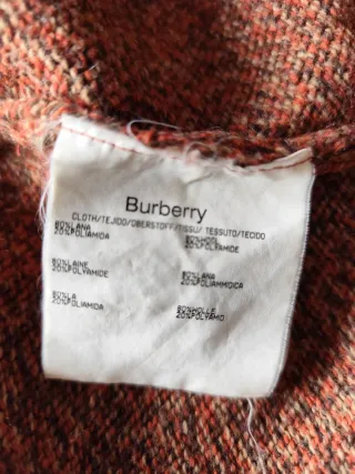 Chaleco Burberry Lana multicolor Talla XL
