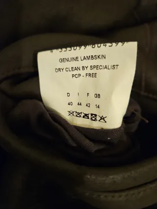 Pelliza larga marrón chocolate