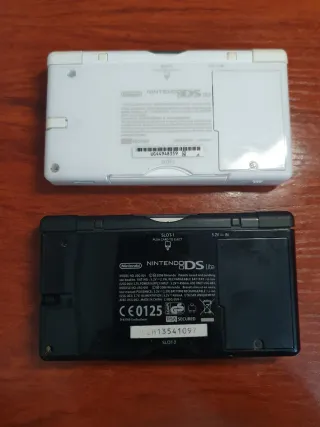 2 Nintendo DS Lite (Negro y Blanco) y 10 juegos