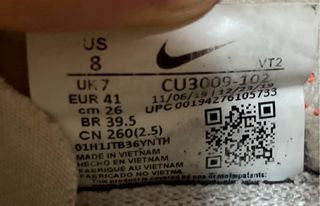 Nike React Hombre Talla 41