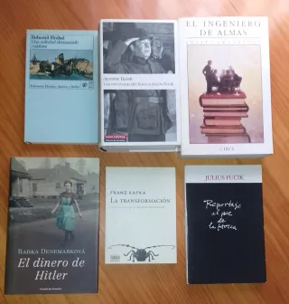 ⚡Lote de 6 libros de LITERATURA CHECA