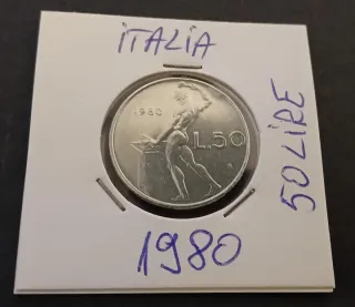 50 Lire Italia 1980