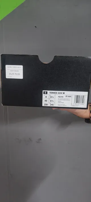 Zapatillas Adidas Terrex AX4W Mujer Lila Talla 40