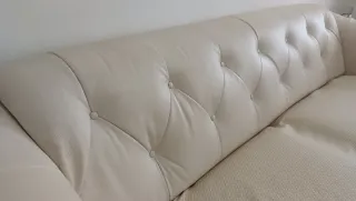 Divano 3 posti Natuzzi Metropolis vera pelle