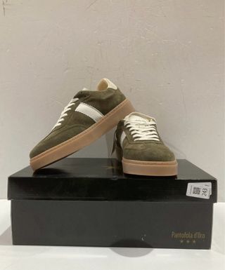 Zapatillas Pantofola d'Oro Verde/Blanco