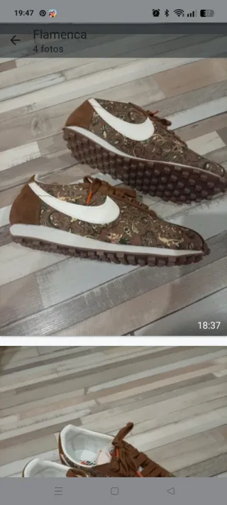 Zapatillas Nike cortez Marrones y Multicolor