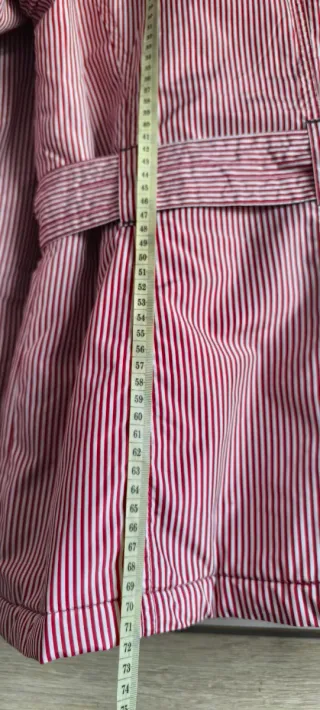 Parka La Jaca Talla L Rayas Rojas