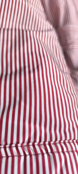 Parka La Jaca Talla L Rayas Rojas