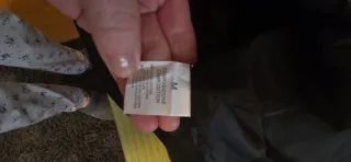 Chaleco negro acolchado mujer