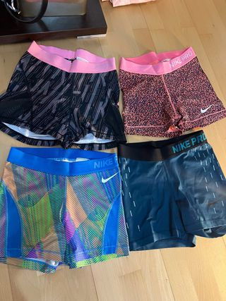 Lote 4 Mallas Cortas Nike Talla S