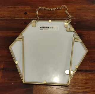 Specchi esagonali e ottagonali dorati