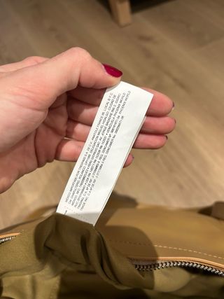 Bolso Adolfo Domínguez Piel Marrón Claro