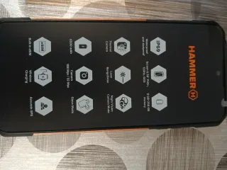 Hammer H Teléfono Móvil Negro/Naranja