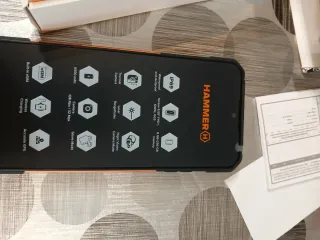 Hammer H Teléfono Móvil Negro/Naranja