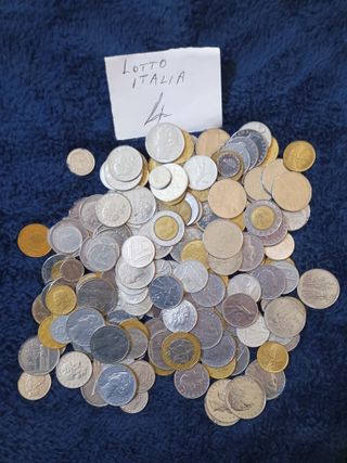 Lotto Italia 4 Monete (LOTTO 4) UN KILO DI MONETE