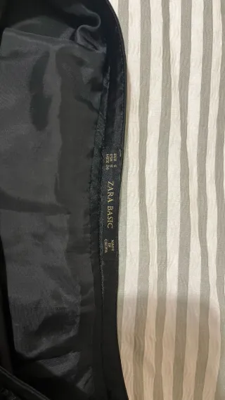 Falda corta con flecos