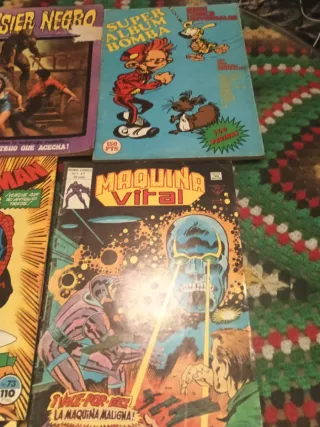 Lote de comics variados antiguos de coleccionista