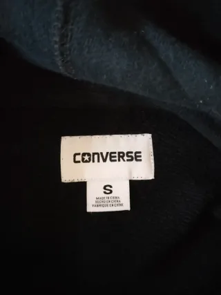 Sudadera Converse Negra talla S