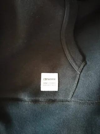 Sudadera Converse Negra talla S