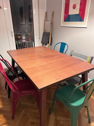 Mesa extensible madera. 150 / 180